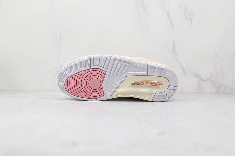 air jordan 3 retro sail/rust pink/white/crimson air jordan 3 retro sail/rust pink/white/crimson