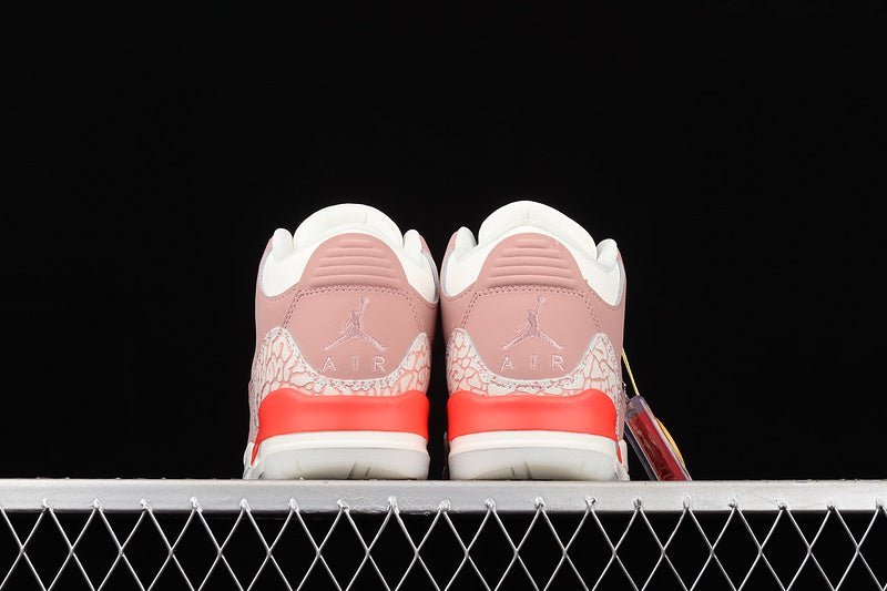 air jordan 3 retro sail/rust pink/white/crimson air jordan 3 retro sail/rust pink/white/crimson