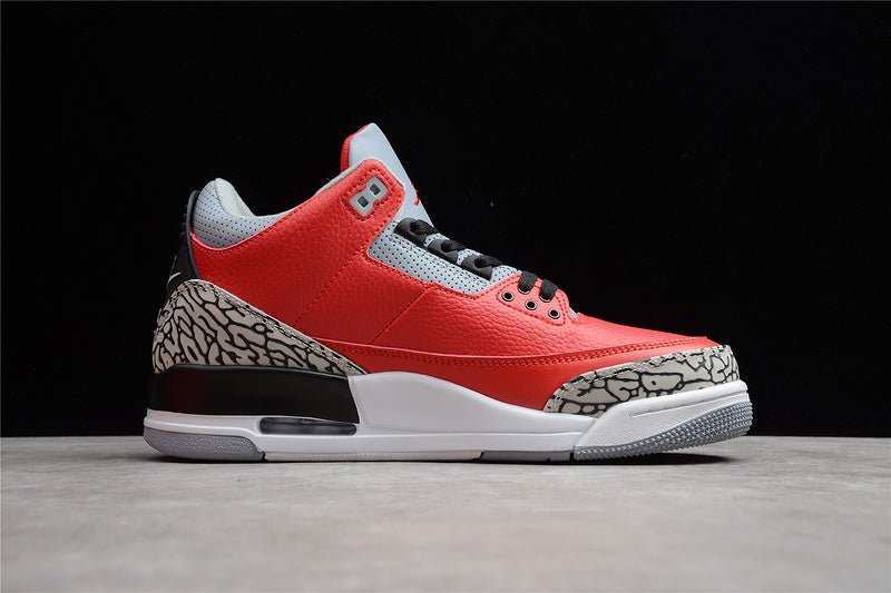 air jordan 3 retro se unite fire red/fire red/cement grey/black air jordan 3 retro se unite fire red/fire red/cement grey/black