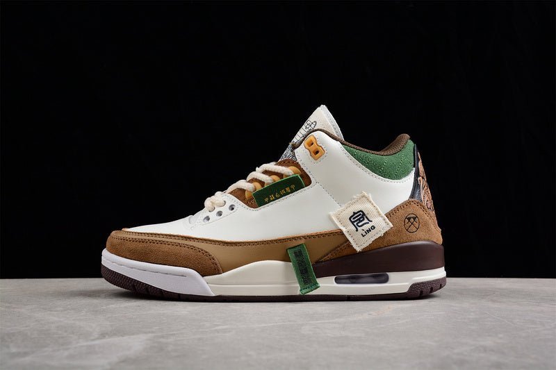 air jordan 3 se white/dark brown green air jordan 3 se white/dark brown green