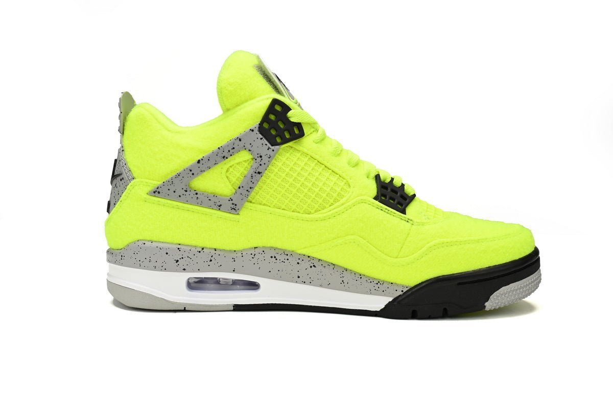 air jordan 4 plush fluorescent yellow air jordan 4 plush fluorescent yellow