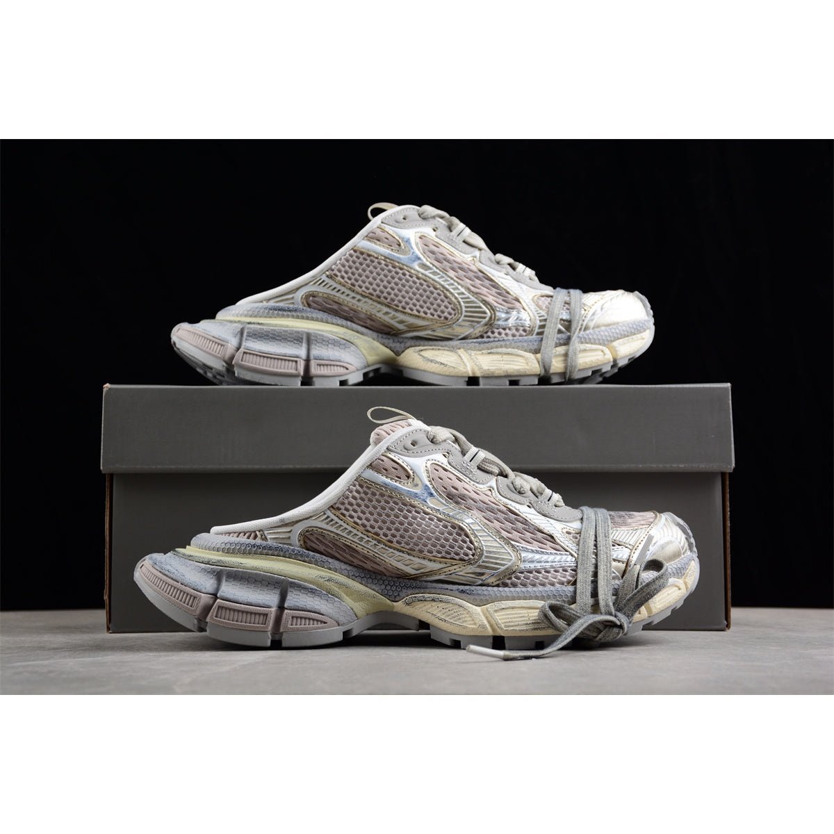 balenciaga 3xl mule x champagne gold balenciaga 3xl mule x champagne gold