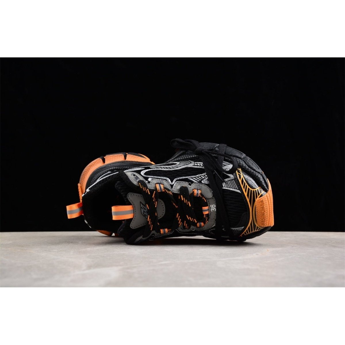 balenciaga 3xl x black orange grey balenciaga 3xl x black orange grey