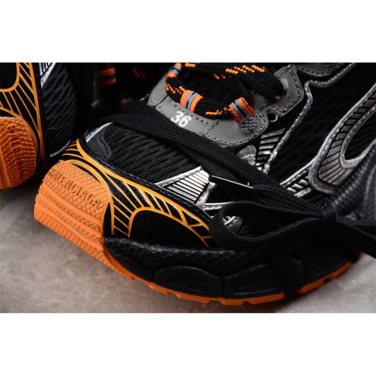 balenciaga 3xl x black orange grey balenciaga 3xl x black orange grey