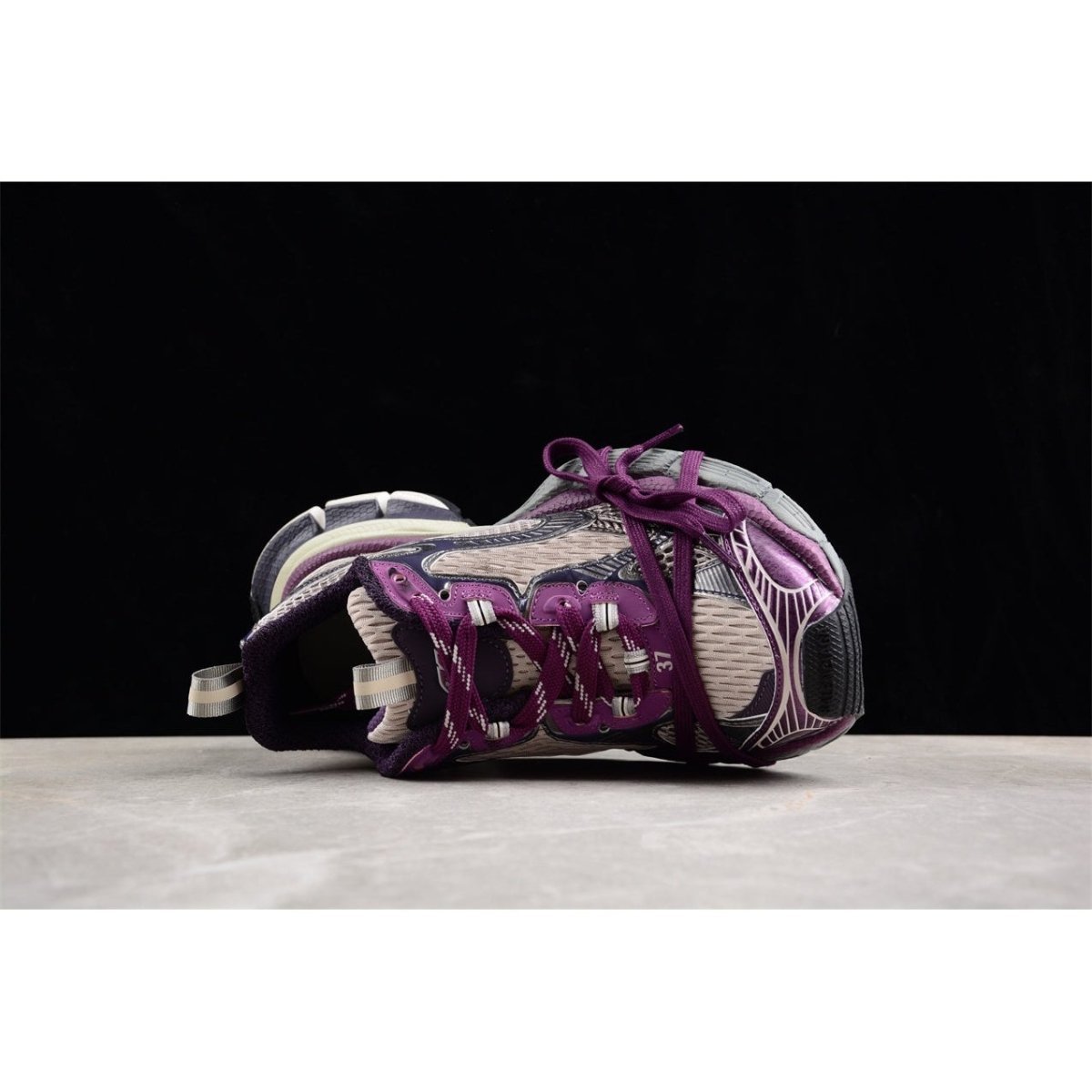 balenciaga 3xl x purple grey balenciaga 3xl x purple grey