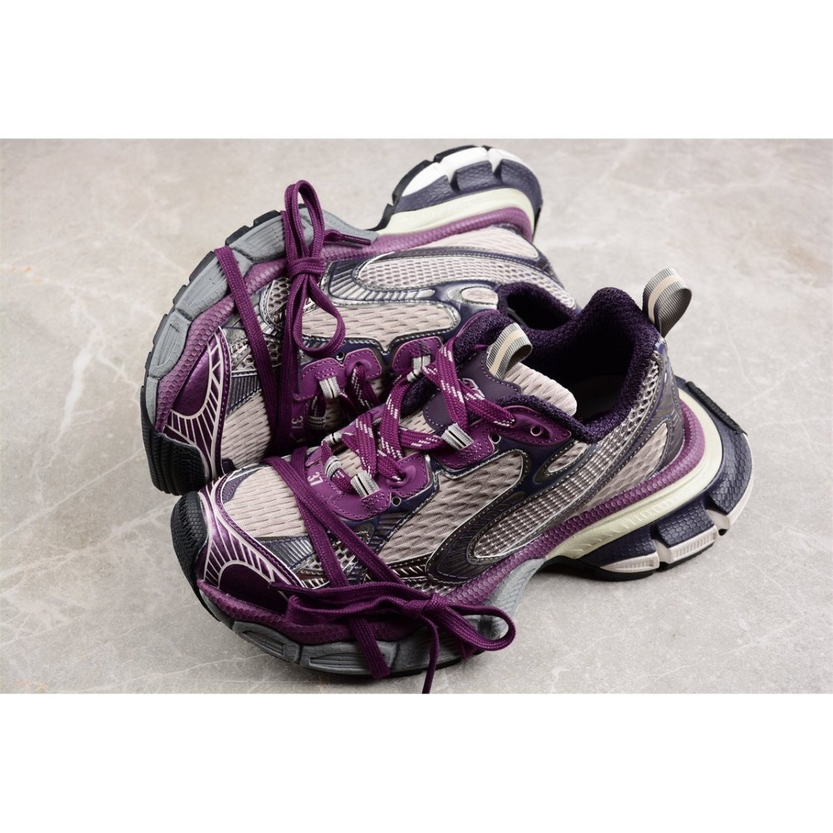 balenciaga 3xl x purple grey balenciaga 3xl x purple grey