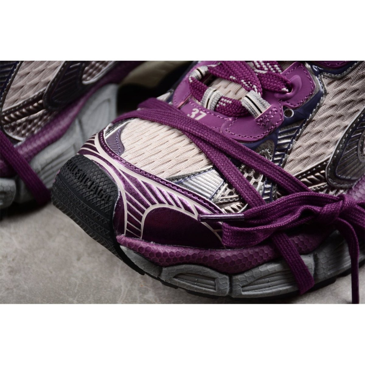 balenciaga 3xl x purple grey balenciaga 3xl x purple grey