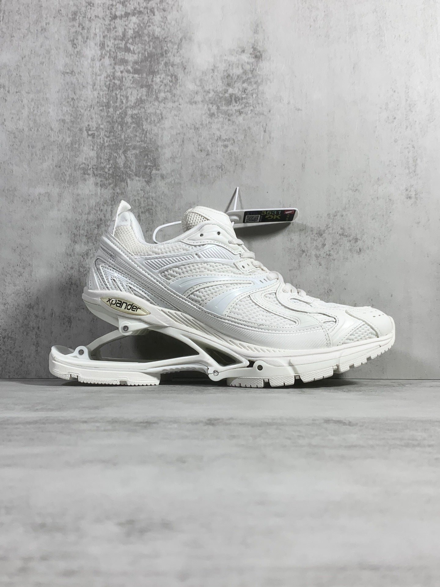 balenciaga all white retro spring sneaker: architectural purity in motion balenciaga all white retro spring sneaker: architectural purity in motion