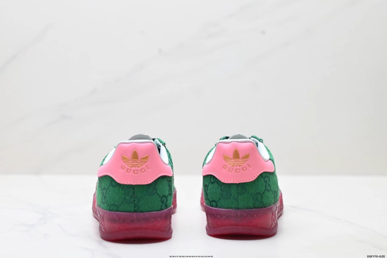 collaborative training shoe in green/pink: neo retro fusion collaborative training shoe in green/pink: neo retro fusion