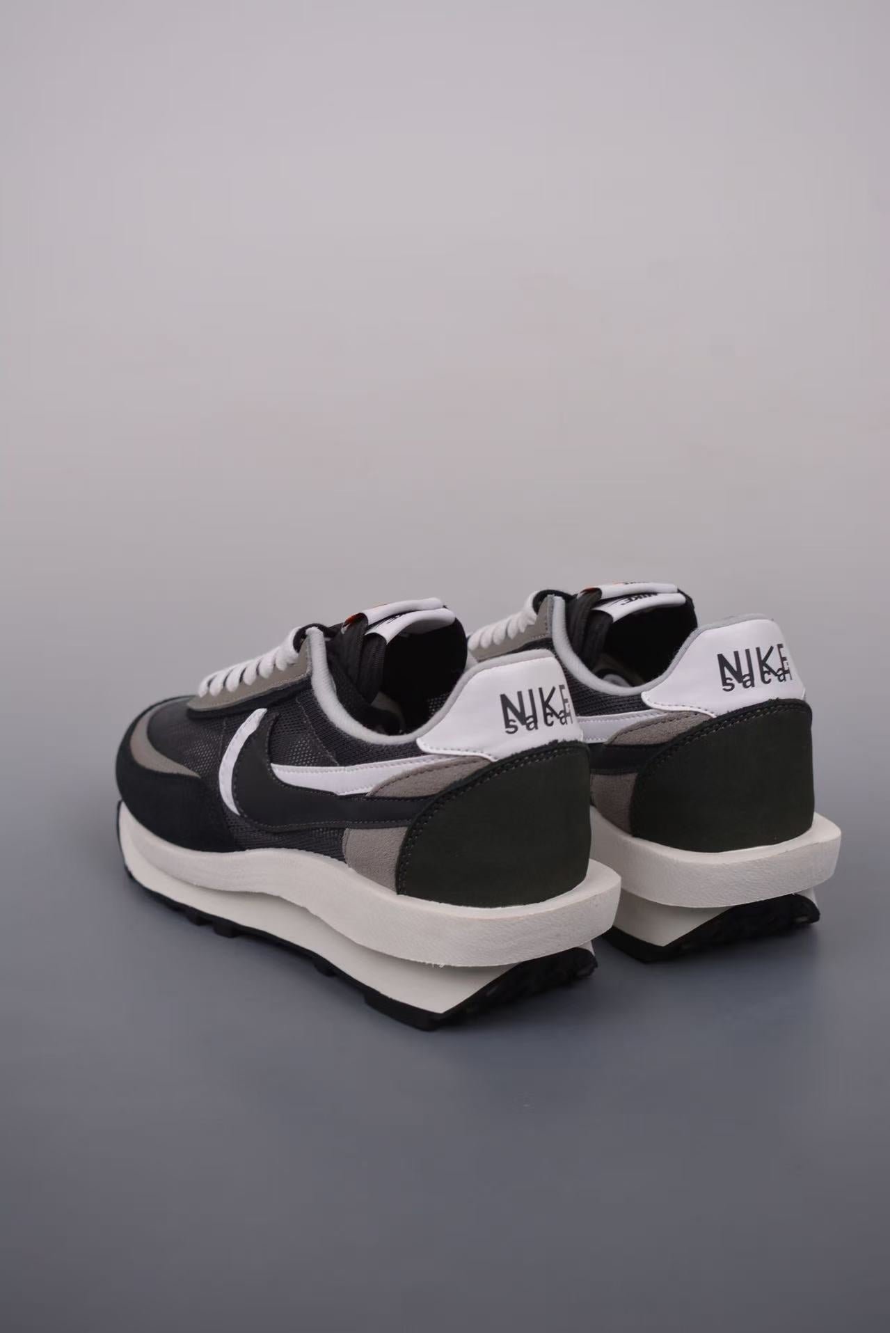 nike x sacai ldv waffle 2.0 in grey/black: urban deconstruction nike x sacai ldv waffle 2.0 in grey/black: urban deconstruction
