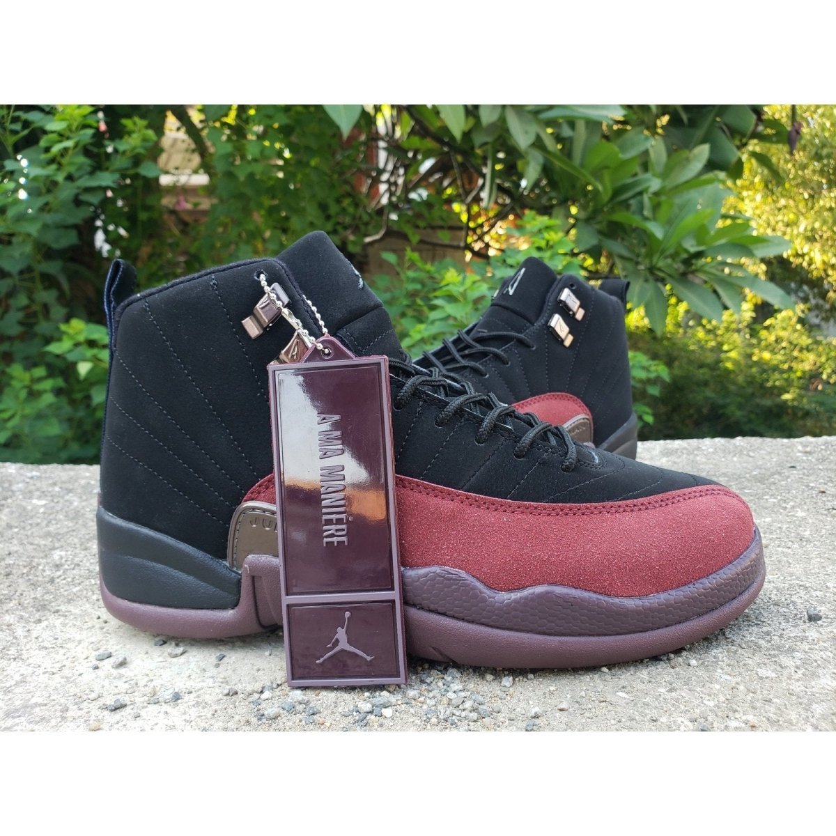 jordan 12 retro x a ma maniere black jordan 12 retro x a ma maniere black