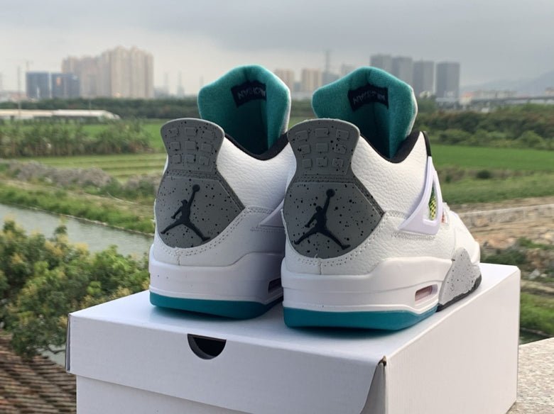 jordan 4 x lucid green rasta jordan 4 x lucid green rasta