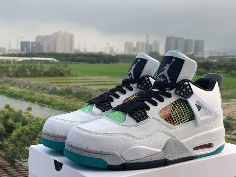 jordan 4 x lucid green rasta jordan 4 x lucid green rasta