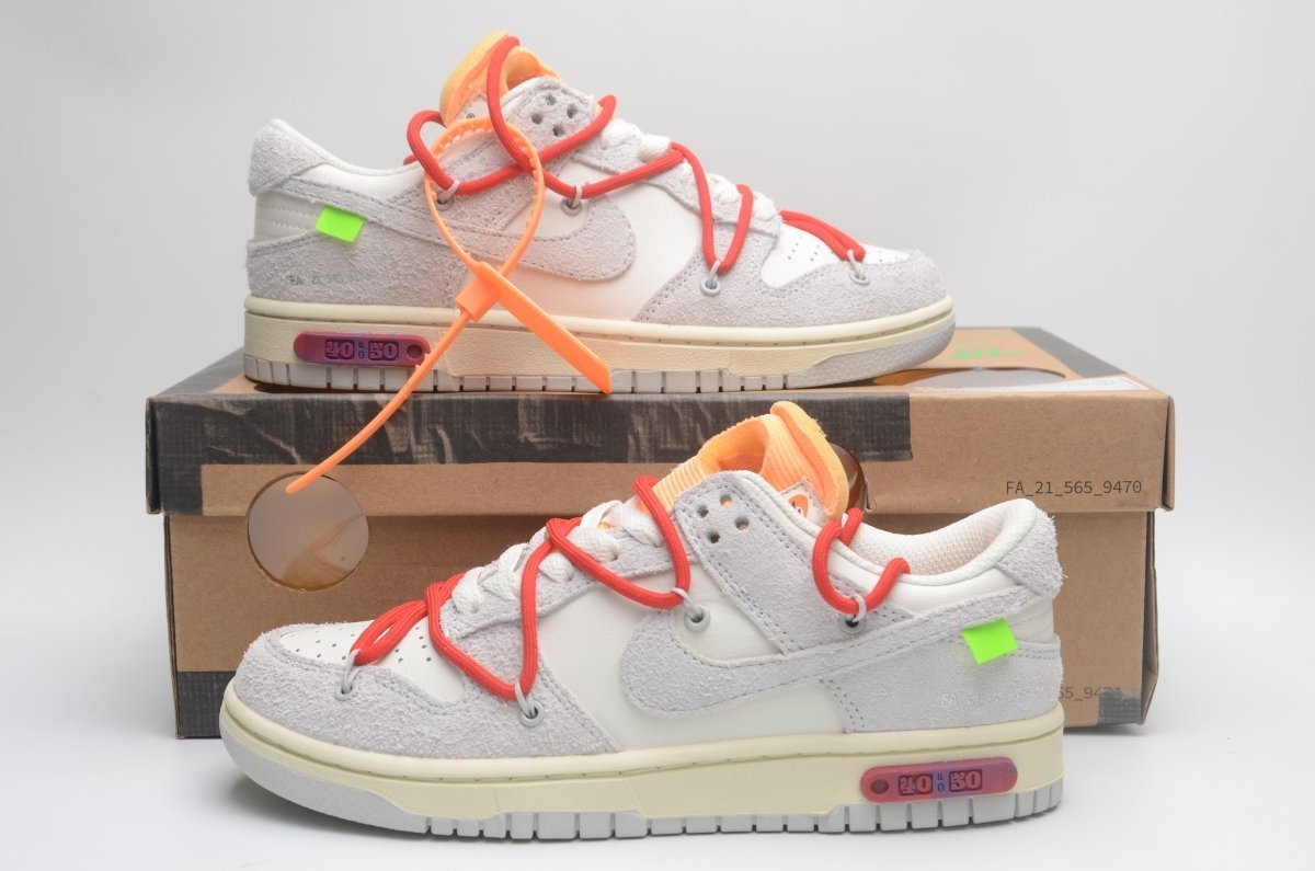 nike dunk x off white lot 40 nike dunk x off white lot 40