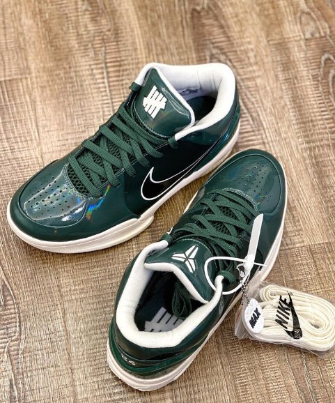 nike kobe 4 x undefeated milwaukee bucks nike kobe 4 x undefeated milwaukee bucks